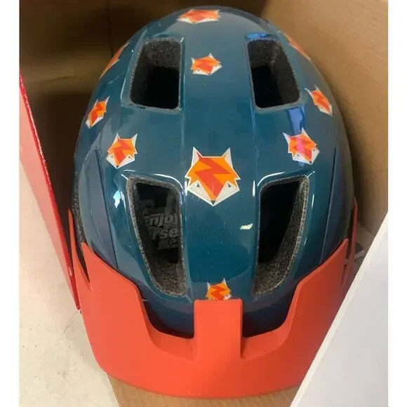 LAZER Lil Gekko Kids Lightweight Bike Helmet Unisex Head Protection w Visor - Picture 2 of 10